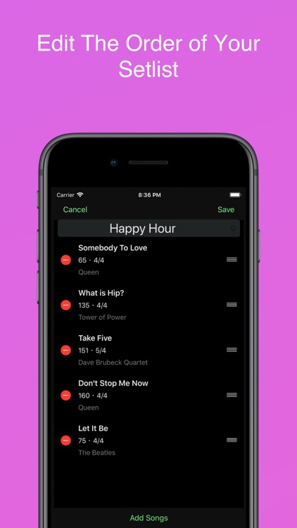 Count It Off-Setlist Metronome screenshot-4
