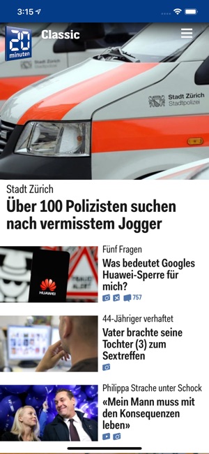 20 Minuten (CH)(圖1)-速報App
