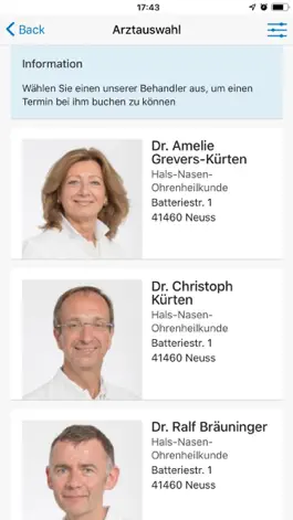 Game screenshot HNO Neuss apk