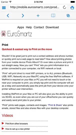 Скриншот Print To ALL Printers на iPhone 1
