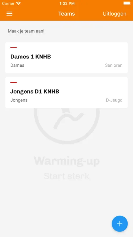 WarmingUp App