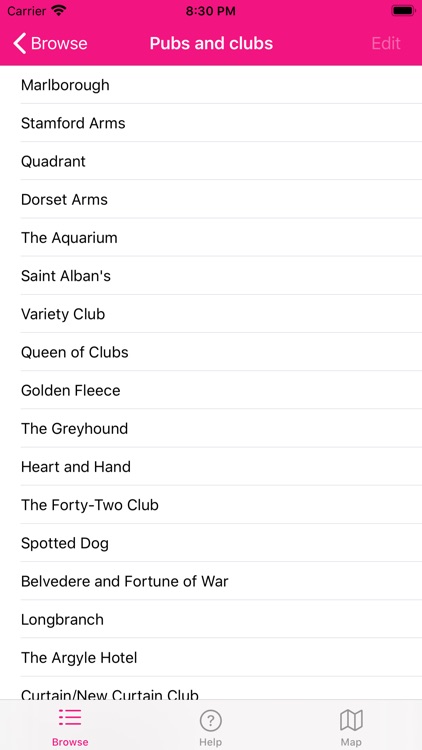 Brighton Pink Plaques