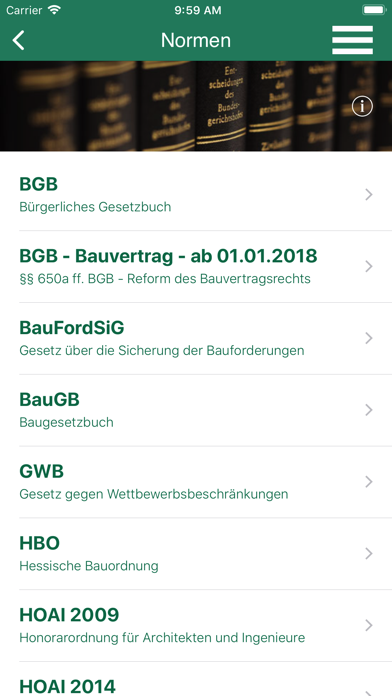 Gessner Baurecht Screenshot