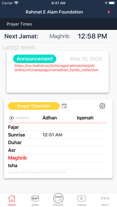 App screenshot