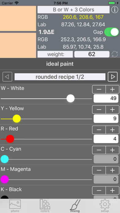 How to cancel & delete Real Paint mixing tools LITE from iphone & ipad 4