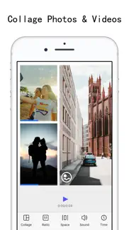 mix collage -collage video&pic iphone screenshot 1