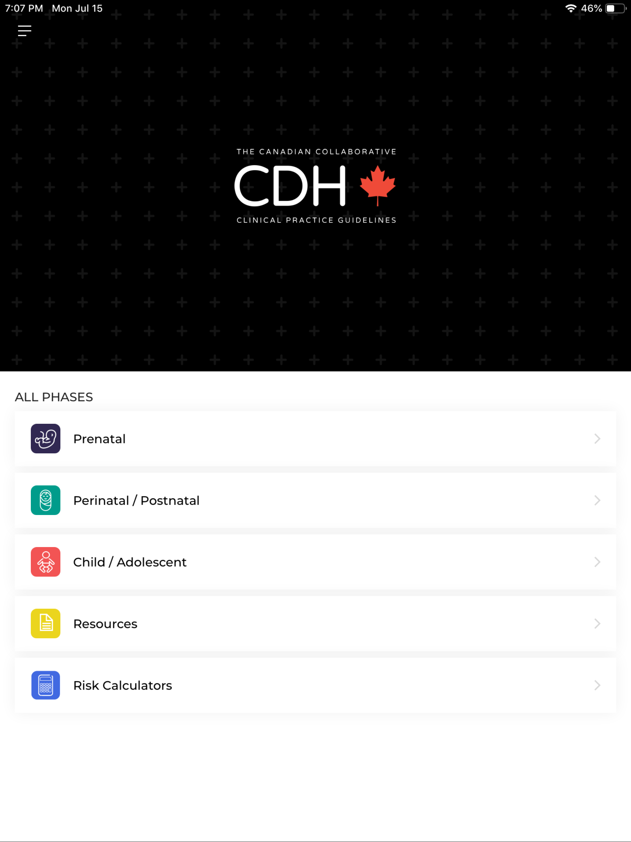 The Canadian CDH Collaborative screenshot 8
