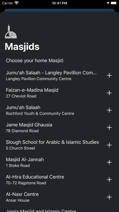 MSJD - UK Prayer Times screenshot 2