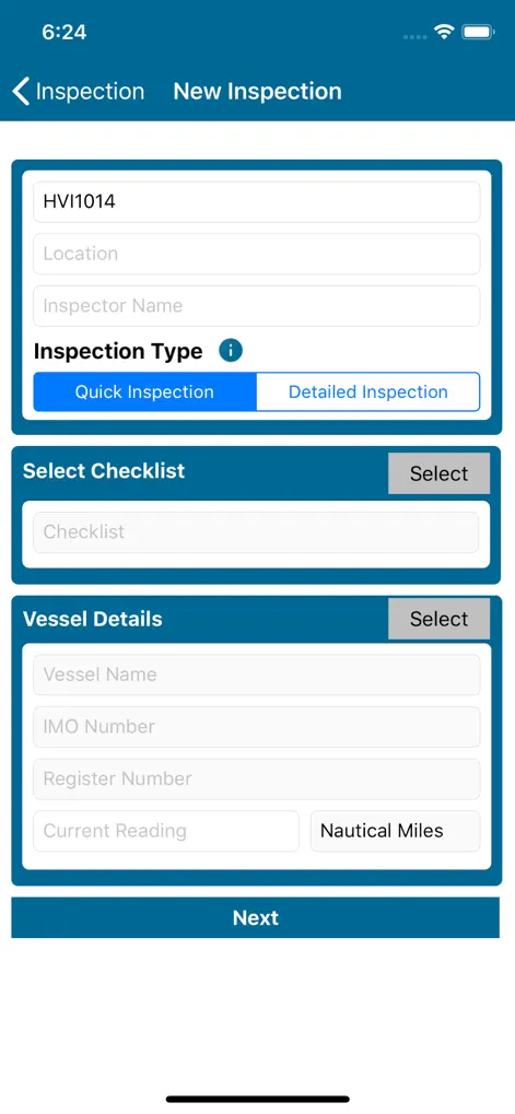 Marine Vessel Inspection - Business App | MWM
