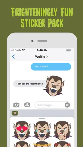 Game screenshot Wolfie - Monster Mojis Series hack