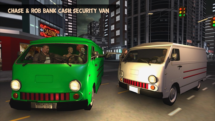 Killer Clown Bank Cash Robbery