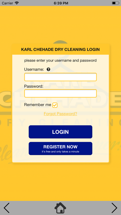 How to cancel & delete Karl Chehade Drycleaning SA from iphone & ipad 1