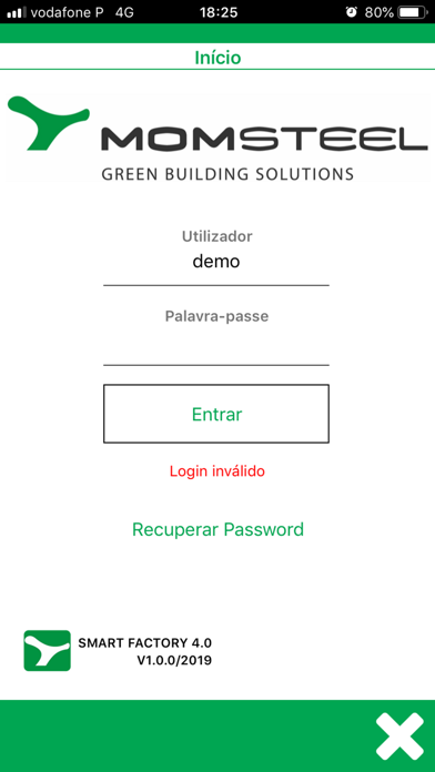 Momsteel app screenshot