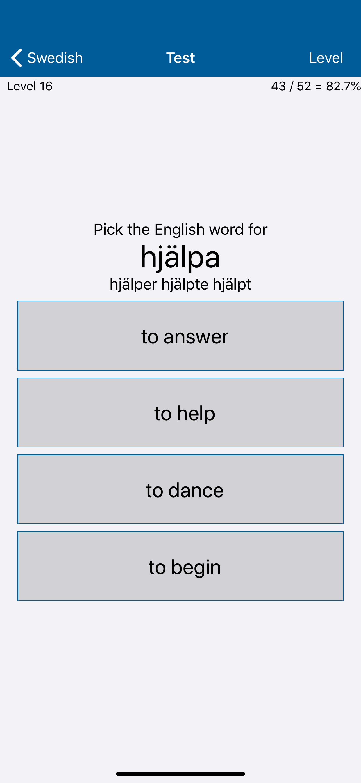 Liberation Philology Swedish screenshot 2