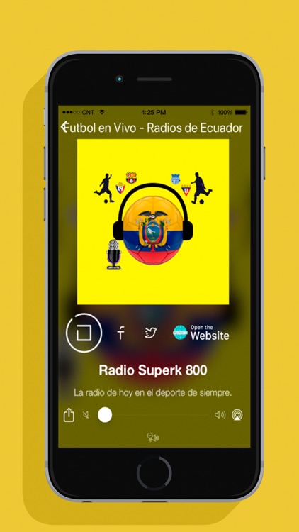 Futbol en Vivo Radios Ecuador by Gino Leon