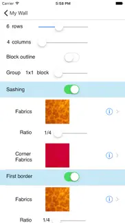 quilt wizard iphone screenshot 4