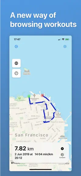 Game screenshot Cadence - map your workouts hack