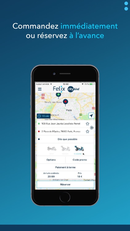 FelixCitybird, votre Chauffeur