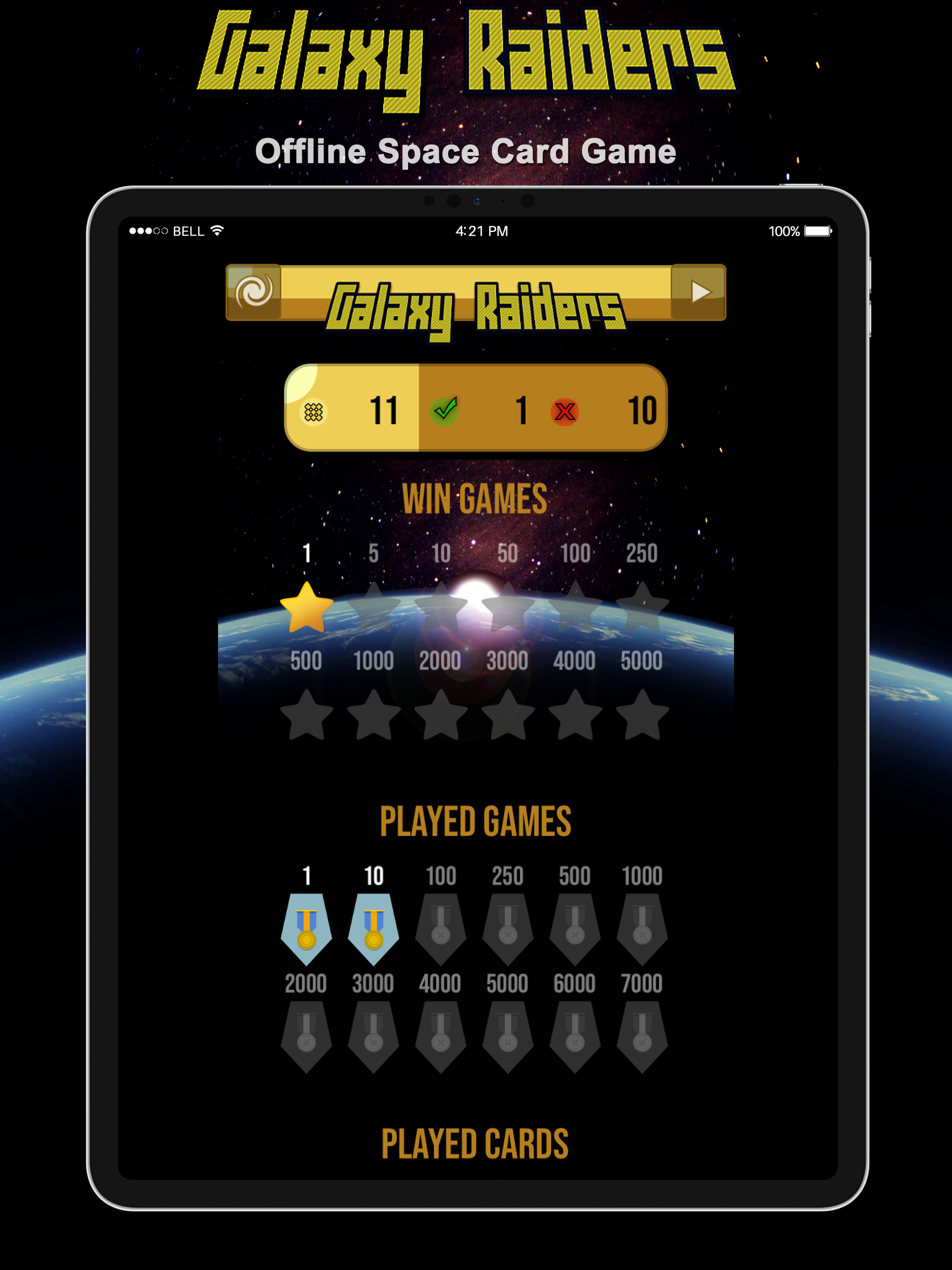 Galaxy Raiders - space cards screenshot 15