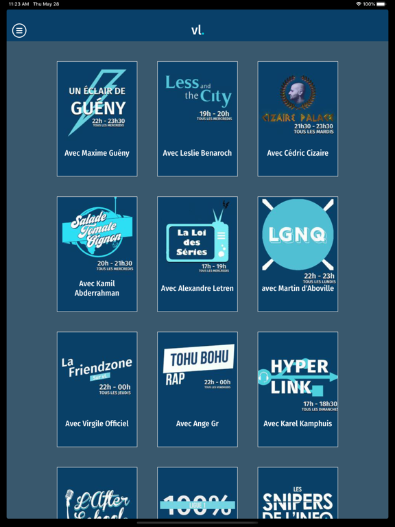 VL. iPad screenshot 4 - News app