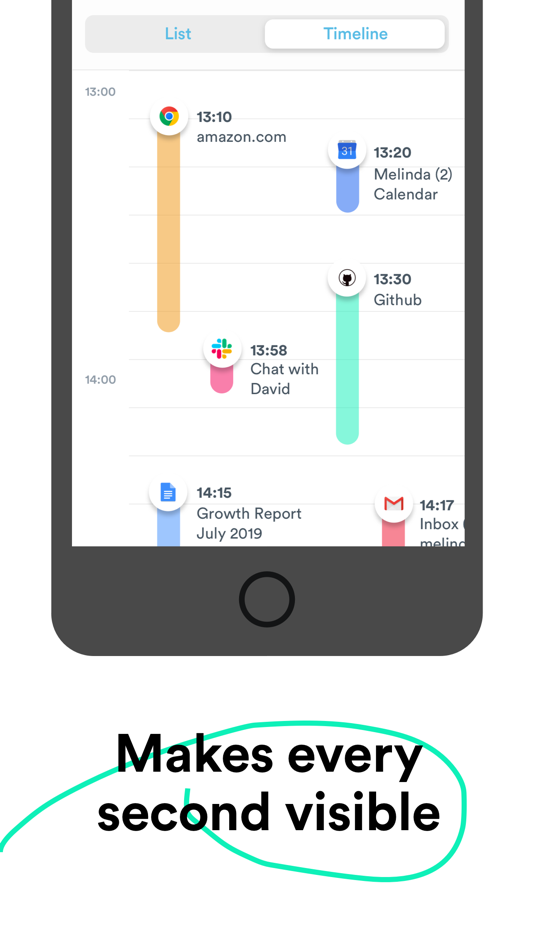 #5. Timely Automatic Time Tracking (iOS) 由: Memory AS