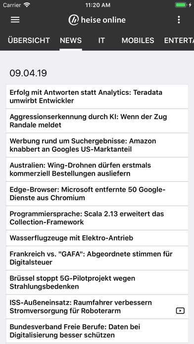 heise online | IT-News screenshot 4