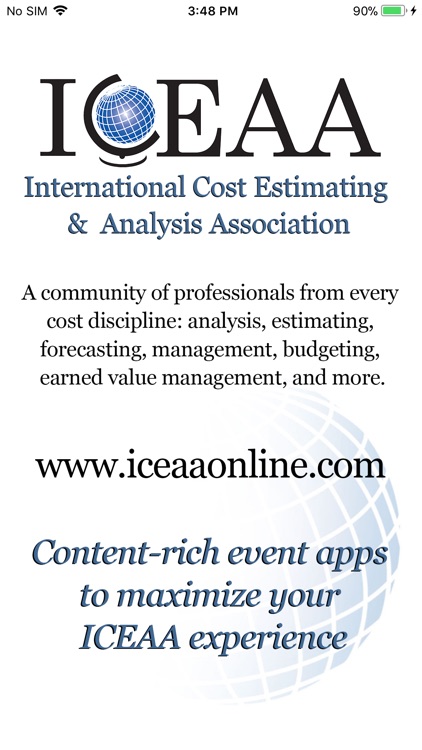 ICEAA Events App