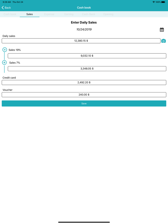 Screenshot #5 pour MoMoney - Your Cashbook App