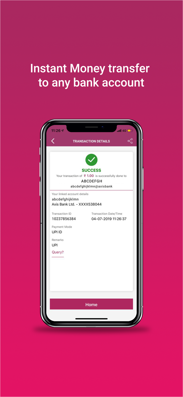 BHIM Axis Pay UPI App screenshot 4