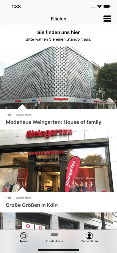 Modehaus Weingarten