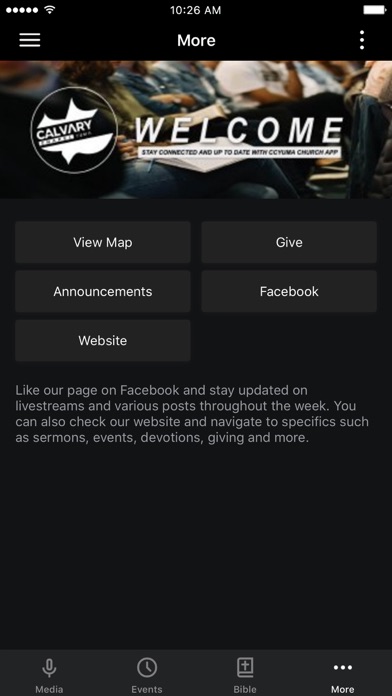 Calvary Chapel Yuma Screenshot