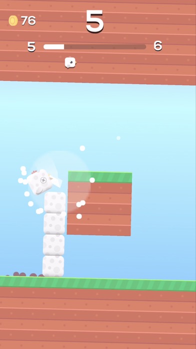 Square Bird - Flappy Chicken screenshot 2