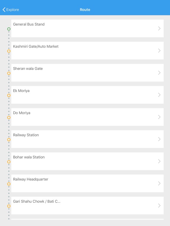 Screenshot #6 pour Lahore Bus Guide