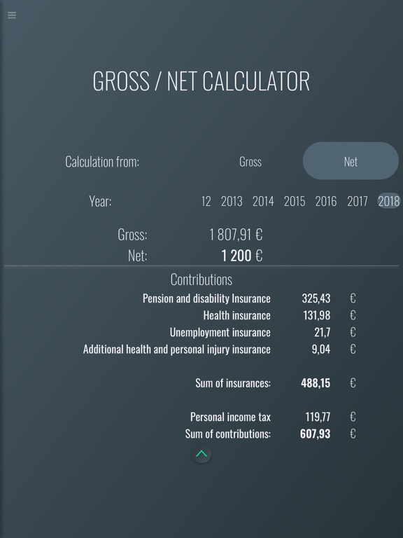 Screenshot #4 pour Gross Net Calculator