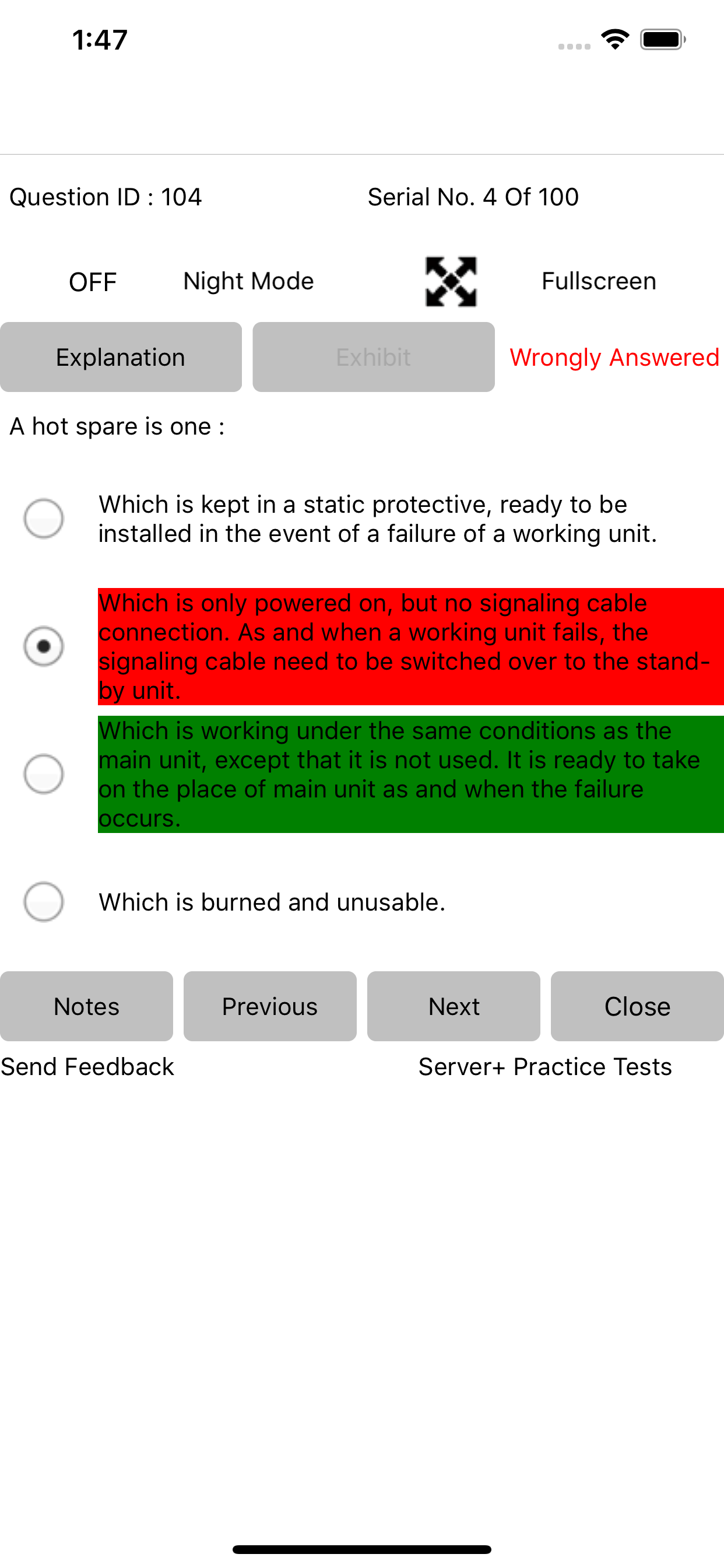 Exam Simulator For Server+