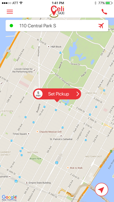Celi Taxi Screenshot