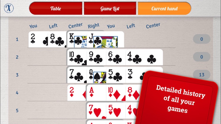Hearts LITE - Card Game screenshot-4