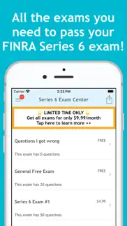 series 6 exam center iphone screenshot 4