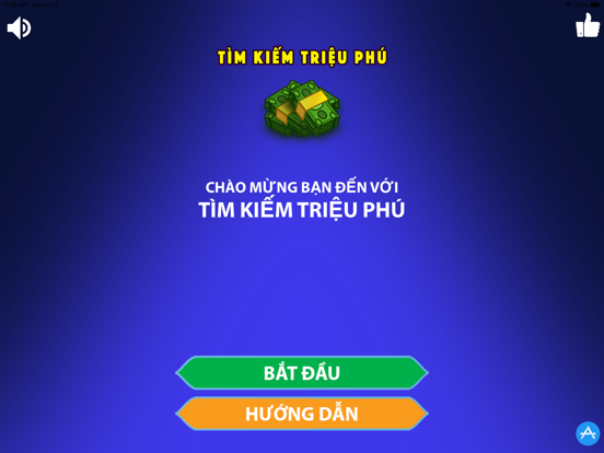 Tìm Kiếm Triệu Phú iPad screenshot