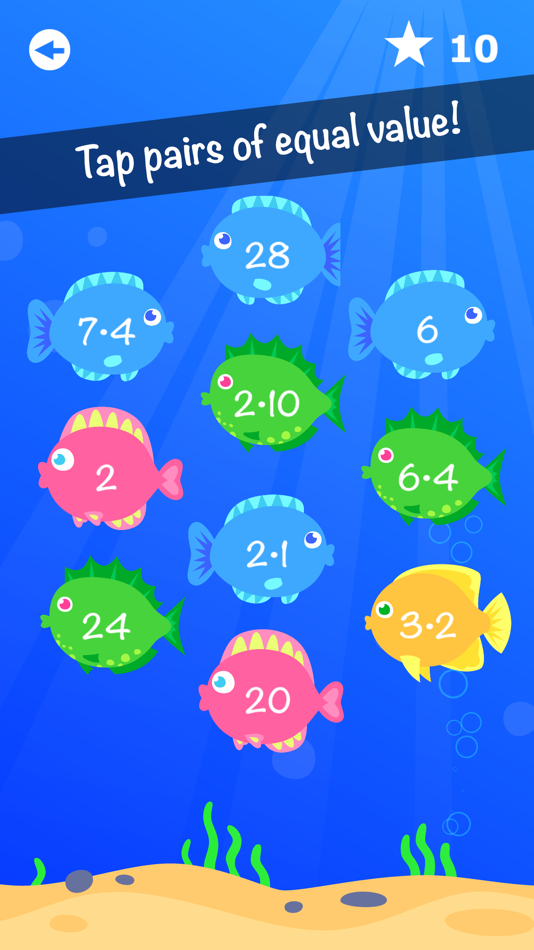 #2. Fishy Numbers (iOS) Podle: Jarle Berntsen