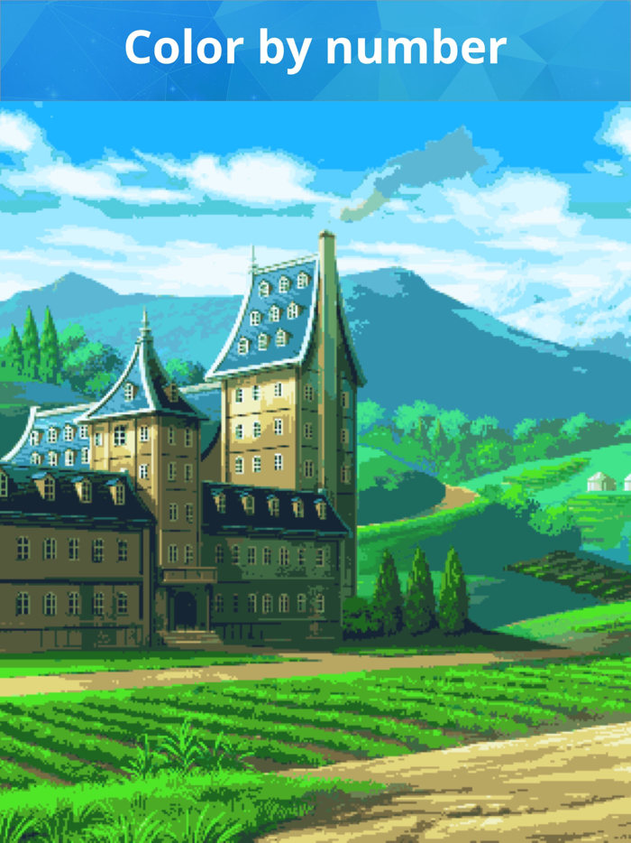 Color by Number for Adults