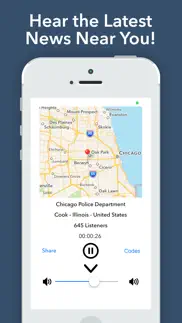 police radio scanner & fire iphone screenshot 2