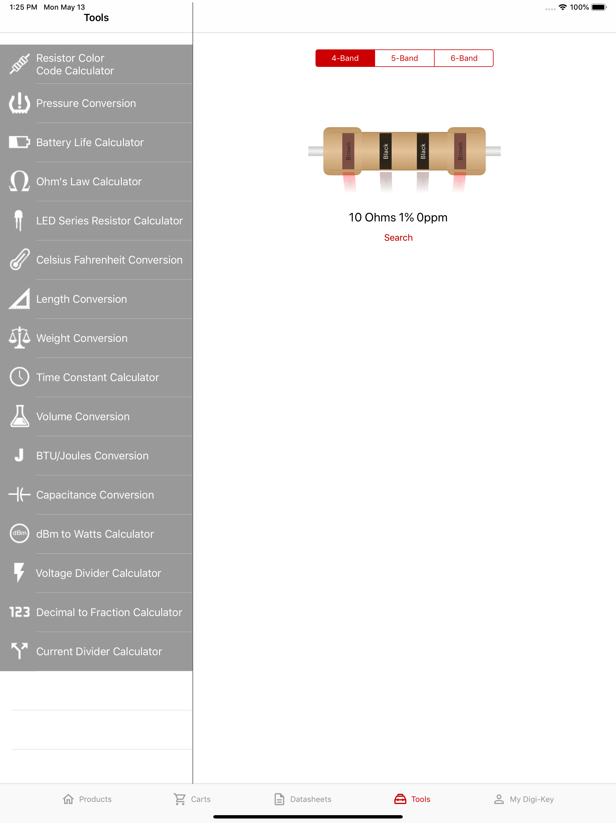 DigiKey screenshot 6