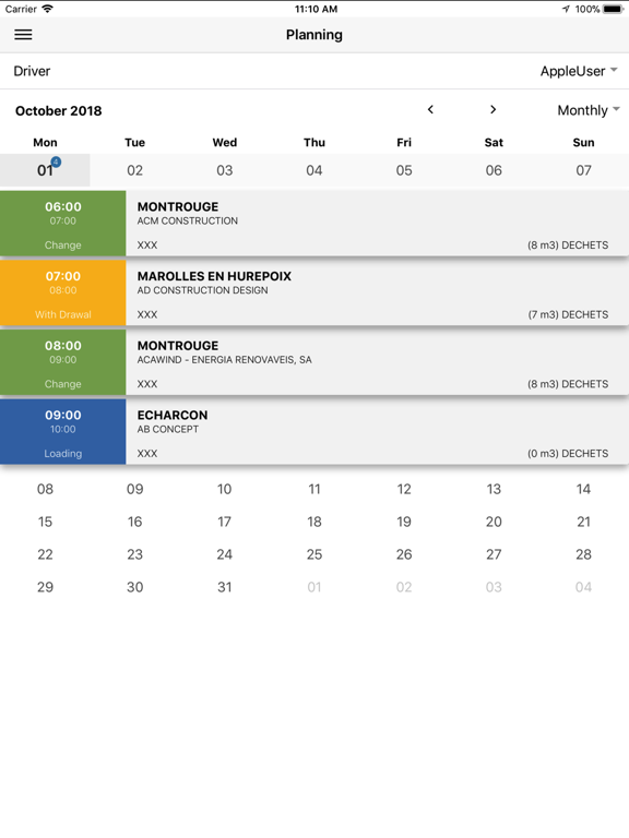 Screenshot #6 pour Container Manager