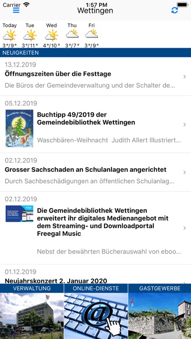 Screenshot #1 pour Wettingen