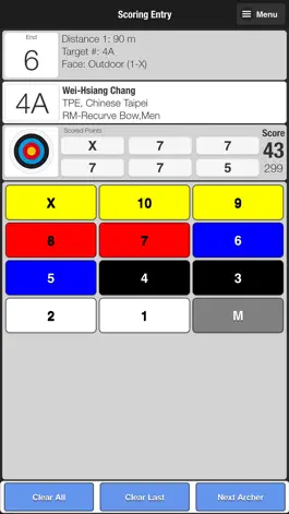 Game screenshot Ianseo Scorekeeper apk