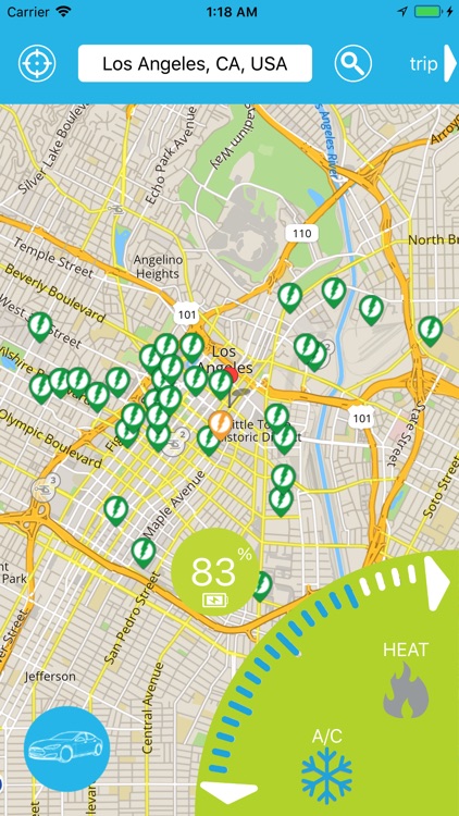 Electrip: Electric Vehicle GPS