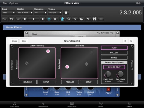 FilterMorph AUv3 Audio Pluginのおすすめ画像7
