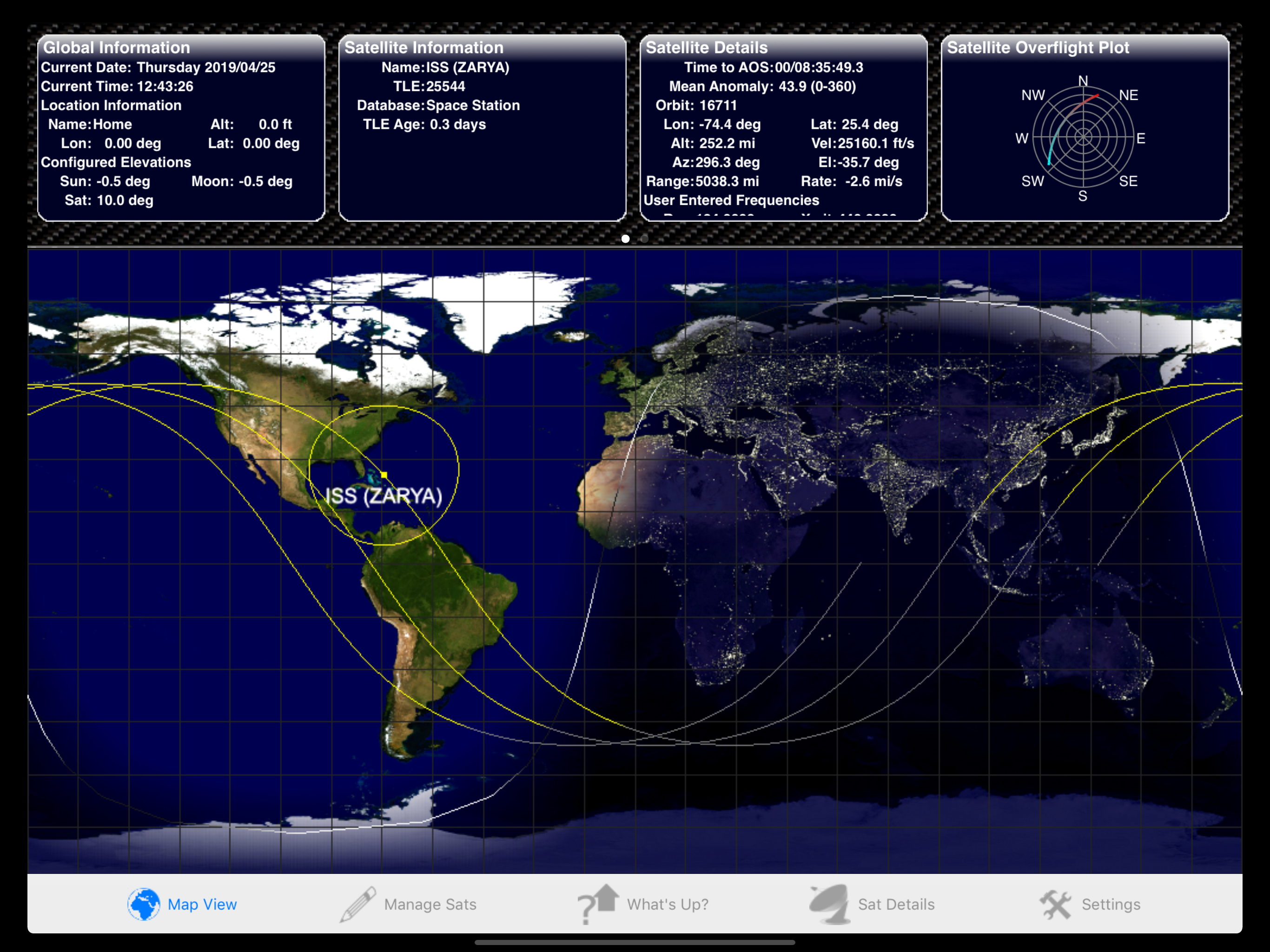 Satellite Tracker