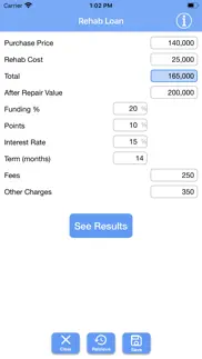 How to cancel & delete rehab loan 1